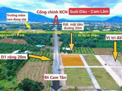 Đất đầu tư Chỉ 700tr khu công nghiệp suối dầu - Ảnh 3